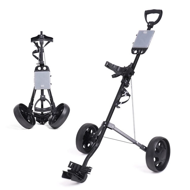 2-wheel golf pull cart built for course rental fleets — OEM reference sample
